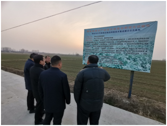 明光市政府關心明光酒業推進綠豆基地建設