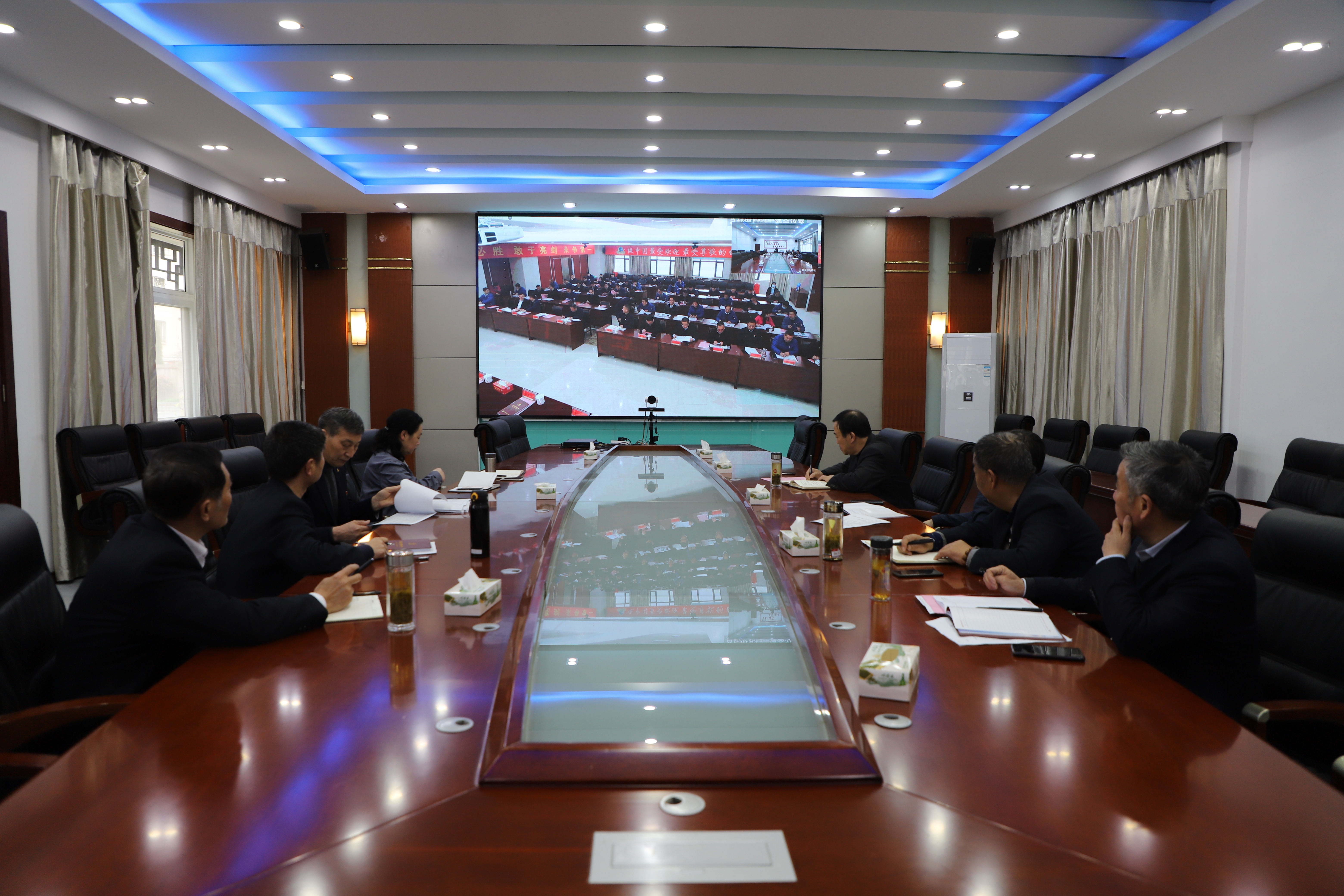 明光酒業參加古井集團2020年度基層黨組織書記抓黨建工作述職評議會