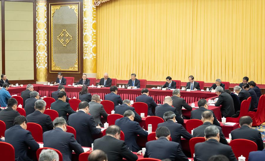 習近平在看望參加政協(xié)會議的民革科技界環(huán)境資源界委員時強調(diào) 積極建言資政廣泛凝聚共識 助力中國式現(xiàn)代化建設