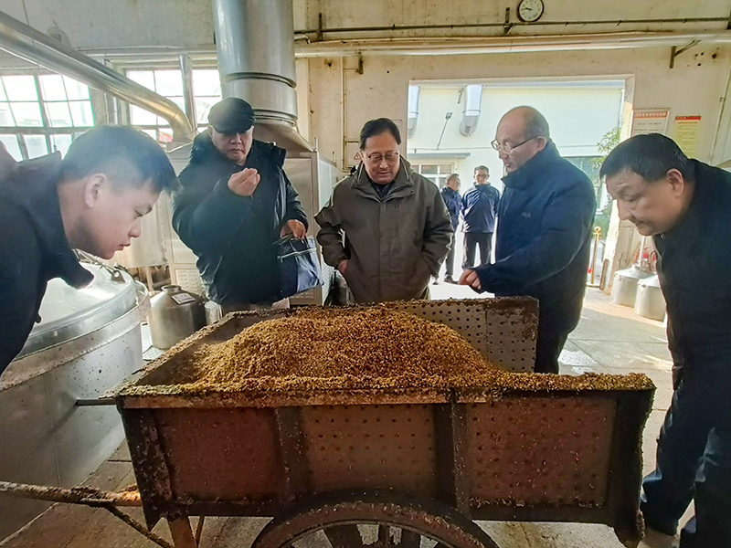梁茂生調研明光酒業
